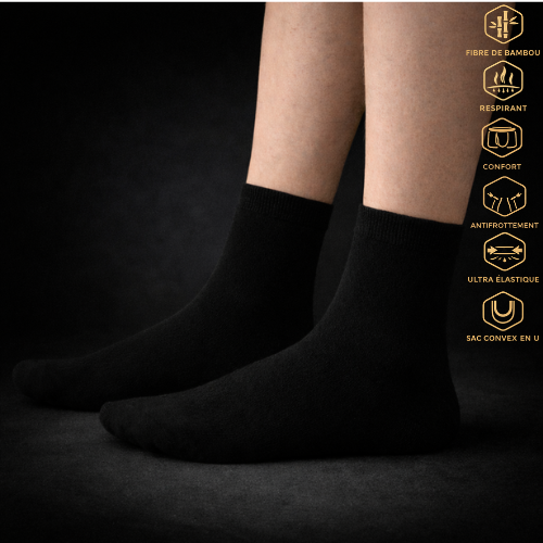 Chaussettes Bambou Homme – BAMBORA